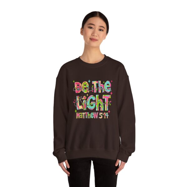 Crewneck Sweatshirt - "Be The Light"
