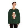 Gingerbread Nurse Crewneck Sweatshirt – Cute Holiday Medical Cookie Design