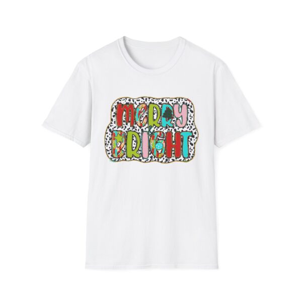 Merry & Bright Colorful Christmas T-Shirt