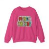 Crewneck Sweatshirt — Merry & Bright Colorful Holiday Graphic