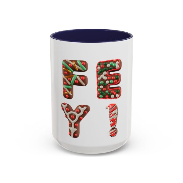 Personalized Holiday Mug . Accent Coffee Mug (11/15oz)
