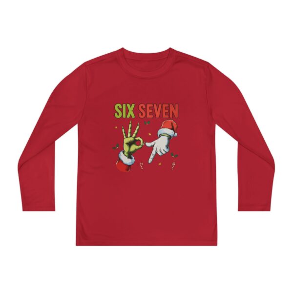 Youth Long Sleeve Tee — 'Six Seven'