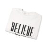 Believe John 14:1 Sweatshirt — Inspirational Christian Crewneck