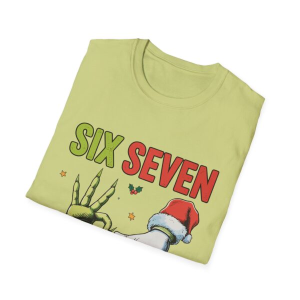 1719976046788562098_2048.jpeg Six Seven Christmas T‑Shirt — Grinch Hands Holiday Graphic Tee