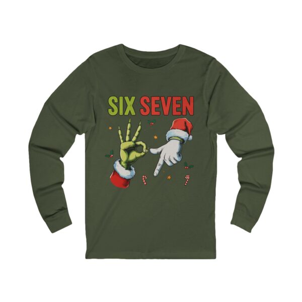 17434066624135466492_2048.jpeg Six Seven Holiday Graphic Long Sleeve Tee