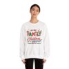 Family Christmas 2025 Crewneck Sweatshirt – "We Are Family" Holiday Sweatshirt