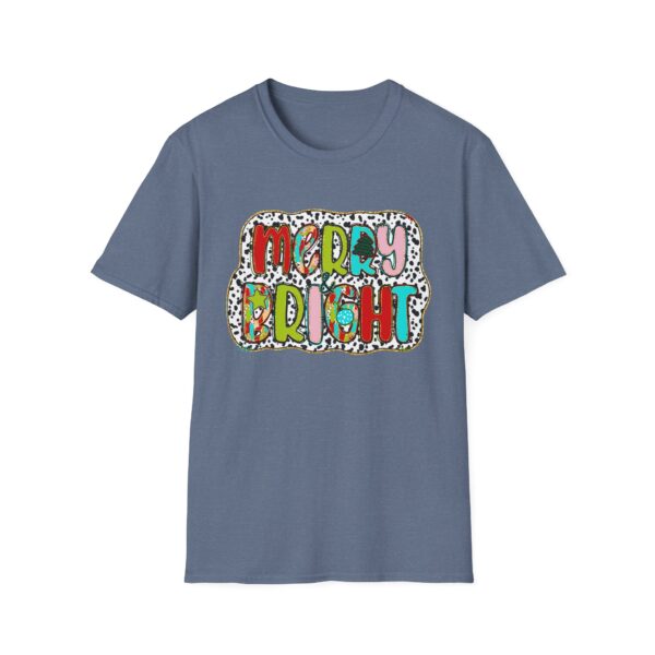 Merry & Bright Colorful Christmas T-Shirt