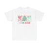 T-Shirt — 'Tis The Season' Pastel Christmas Tree & Bows Holiday Tee