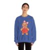 18247372400193585603_2048.jpeg Gingerbread Girl Crewneck Sweatshirt — Cute Holiday Cookie Graphic