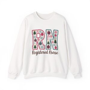 Registered Nurse (RN) Christmas Sweatshirt