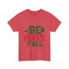 Christmas T-Shirt — "Be Merry Y'all" Festive Holiday Tee
