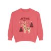 2322426222631142814_2048.jpeg Christian Christmas Sweatshirt — "The Jesus Era" Festive Reindeer Crewneck