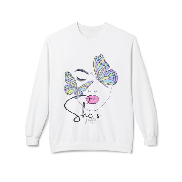 3203391658339539834_2048.jpeg Butterfly Face Crewneck Sweatshirt