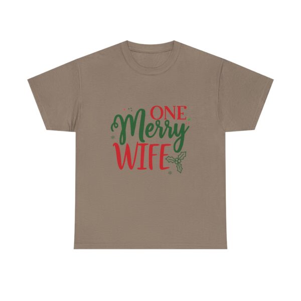 Merry Wife Christmas T‑Shirt