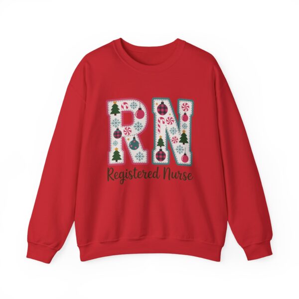 401563268501389694_2048.jpeg Registered Nurse (RN) Christmas Sweatshirt