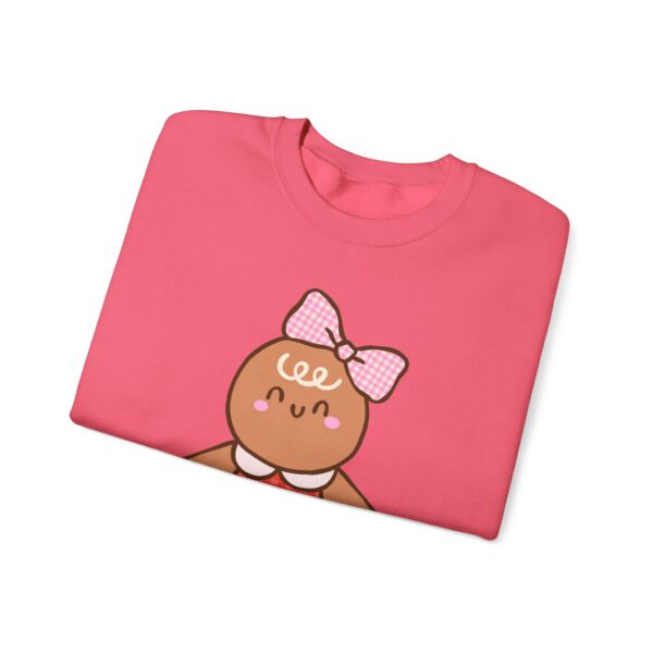 4455251372349538637_2048.jpeg Gingerbread Girl Crewneck Sweatshirt — Cute Holiday Cookie Graphic