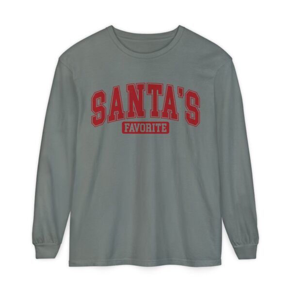 4797280552462857868_2048.jpeg Santa's Favorite Long Sleeve T-Shirt