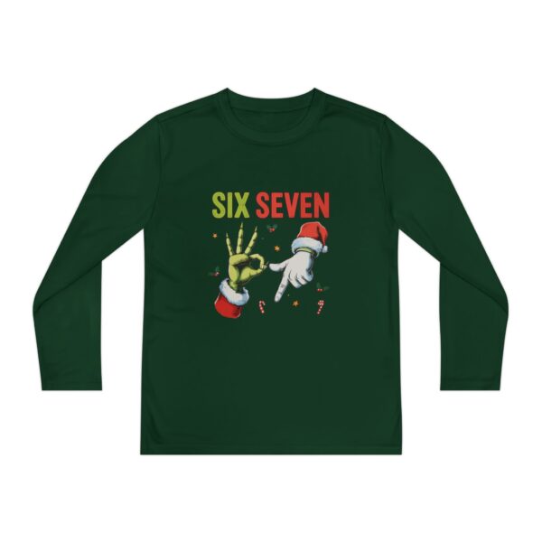 Youth Long Sleeve Tee — 'Six Seven'
