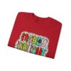 Crewneck Sweatshirt — Merry & Bright Colorful Holiday Graphic