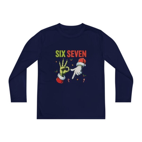 Youth Long Sleeve Tee — 'Six Seven'