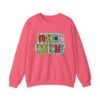 Crewneck Sweatshirt — Merry & Bright Colorful Holiday Graphic