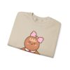 6153183201499144594_2048.jpeg Gingerbread Girl Crewneck Sweatshirt — Cute Holiday Cookie Graphic