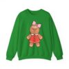 6160358687990866903_2048.jpeg Gingerbread Girl Crewneck Sweatshirt — Cute Holiday Cookie Graphic
