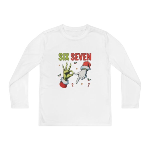 Youth Long Sleeve Tee — 'Six Seven'