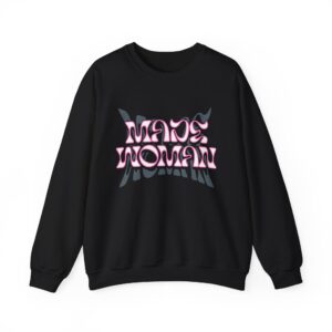 Woman Crewneck Sweatshirt — 'woman' Brand Logo