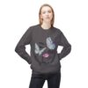7203120305721474424_2048.jpeg Butterfly Face Crewneck Sweatshirt