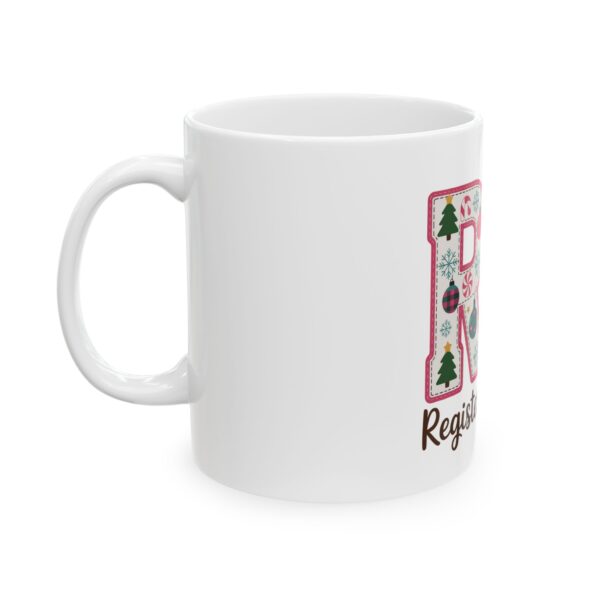 Registered Nurse Christmas Ceramic Coffee Cup (11oz/15oz)