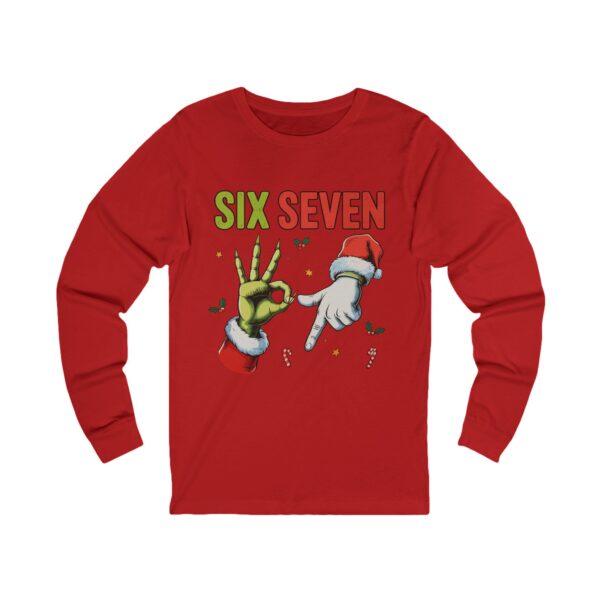 771648260946904031_2048.jpeg Six Seven Holiday Graphic Long Sleeve Tee