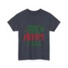 Christmas T-Shirt — "Be Merry Y'all" Festive Holiday Tee