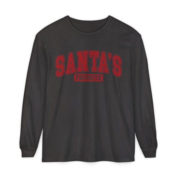 8002254382346482014_2048.jpeg Santa's Favorite Long Sleeve T-Shirt