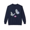 8062743003363003955_2048.jpeg Butterfly Face Crewneck Sweatshirt