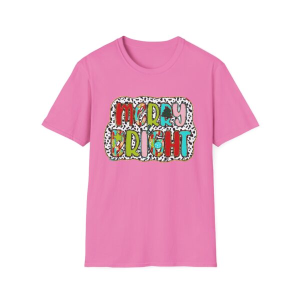 Merry & Bright Colorful Christmas T-Shirt