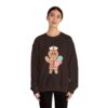 Gingerbread Nurse Crewneck Sweatshirt – Cute Holiday Medical Cookie Design