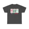 T-Shirt — 'Tis The Season' Pastel Christmas Tree & Bows Holiday Tee