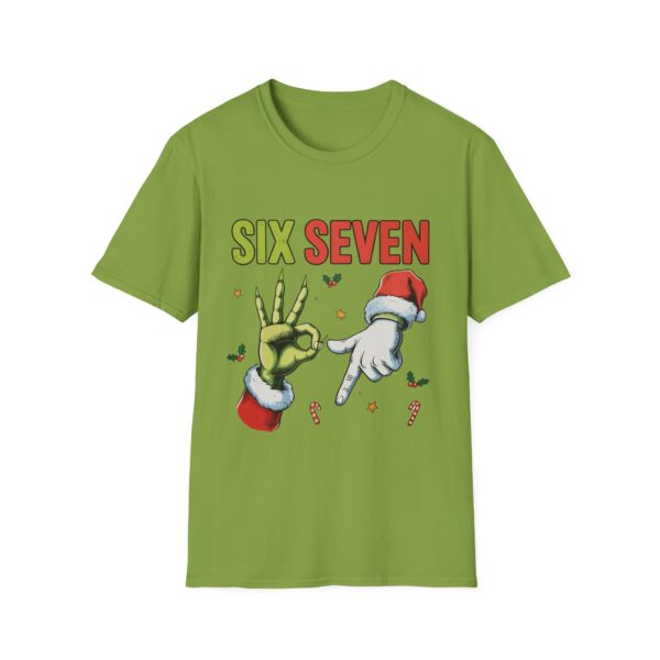 8545031437136697566_2048.jpeg Six Seven Christmas T‑Shirt — Grinch Hands Holiday Graphic Tee