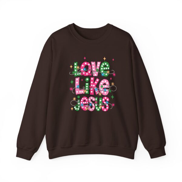 8672877248067369535_2048.jpeg Love Like Jesus Sweatshirt