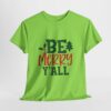 Christmas T-Shirt — "Be Merry Y'all" Festive Holiday Tee