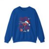 Christmas Sweatshirt - "Santa's Favorite Hot Mess" Crewneck Holiday Sweater