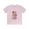 Kids Tee – Cute 'Ho Ho Ho' Floral Holiday