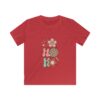 Kids Tee – Cute 'Ho Ho Ho' Floral Holiday