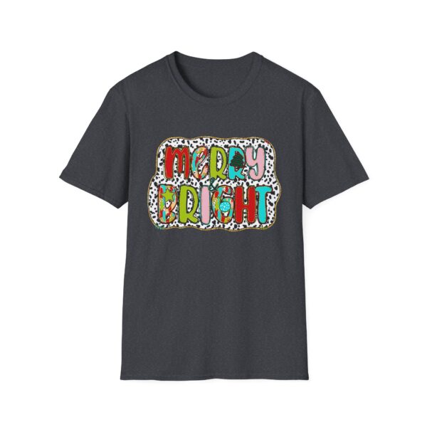 Merry & Bright Colorful Christmas T-Shirt