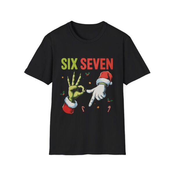 9780806645082903721_2048.jpeg Six Seven Christmas T‑Shirt — Grinch Hands Holiday Graphic Tee