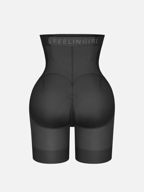 Feelingirl-Inverted-Y-Compression-Tummy-Control-Butt-Lift-Shaper-Shorts-black-1 FeelinGirl Butt‑Lift Tummy Control Shaper Shorts