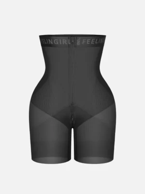 Feelingirl-Inverted-Y-Compression-Tummy-Control-Butt-Lift-Shaper-Shorts-black-2 FeelinGirl Butt‑Lift Tummy Control Shaper Shorts