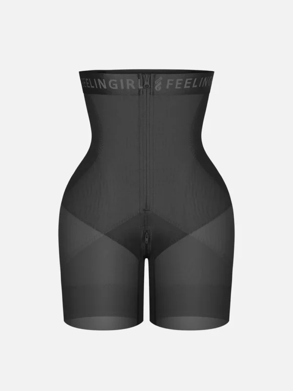 Feelingirl-Inverted-Y-Compression-Tummy-Control-Butt-Lift-Shaper-Shorts-black-2 FeelinGirl Butt‑Lift Tummy Control Shaper Shorts