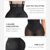 WSHb61012 FeelinGirl V‑Shaper Faja Tummy Control Butt‑Lift Bodysuit